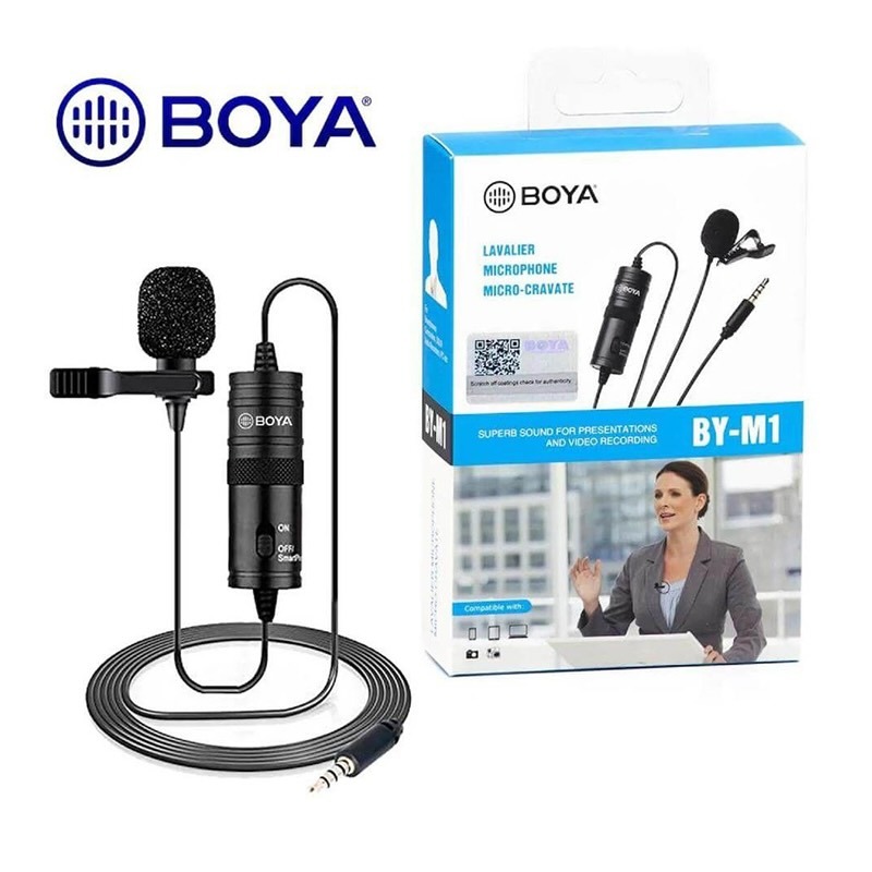 میکروفون یقه ای بویا مدل BOYA BY-M1