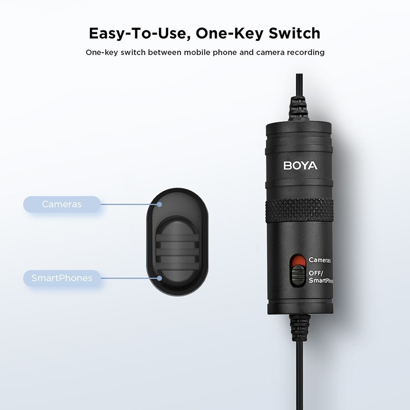 میکروفون یقه ای بویا مدل BOYA BY-M1 - تصویر 3